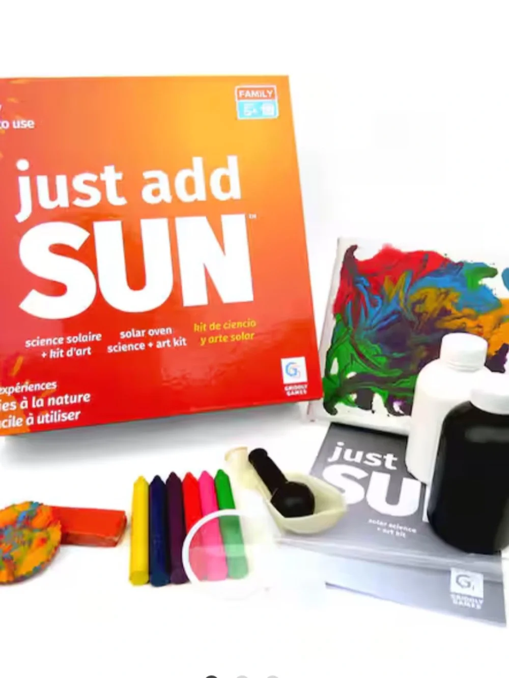 Griddly Games Just Add Sun™ Solar Science + Art Boredom Buster Kit NIB